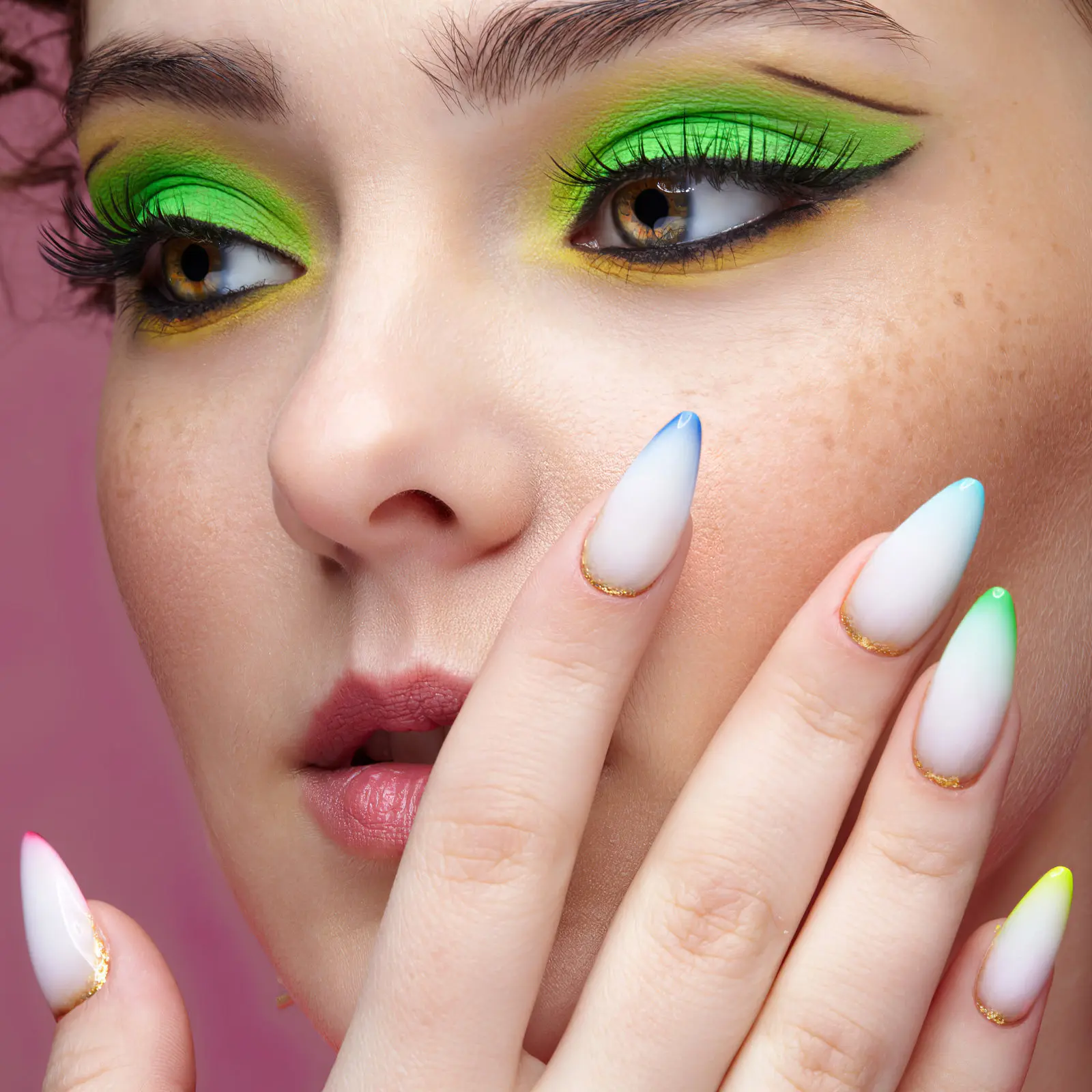 

30Pcs Nail Sponges Ombre Replaceable Sponge Heads Gradient Nail Art Pen Soft Washable Reusable Tips DIY Manicure Brush Tool