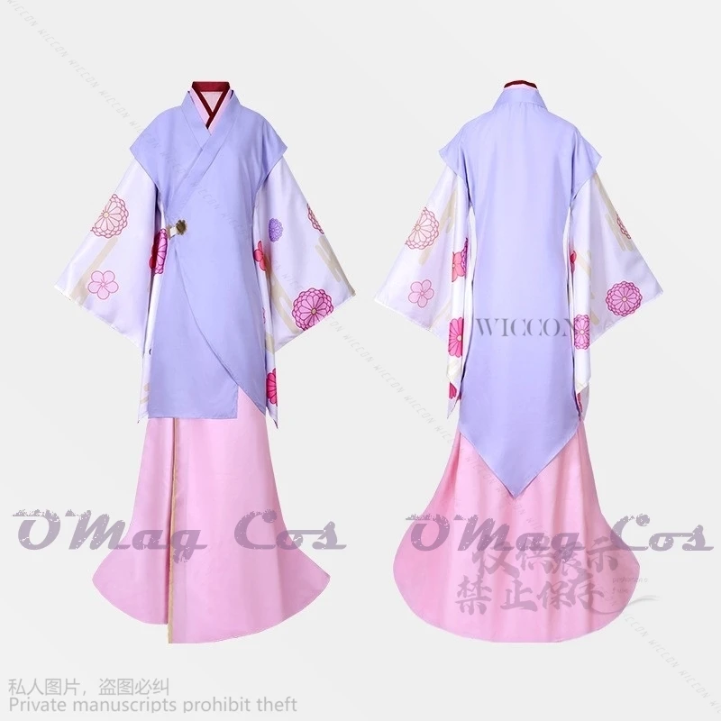 Akane New Wig Tokyo Blade Stage Play Season 2 Akane Kurokawa Cosplay Japanese Kimono Uniform Anime Lolita Cosplay Costume