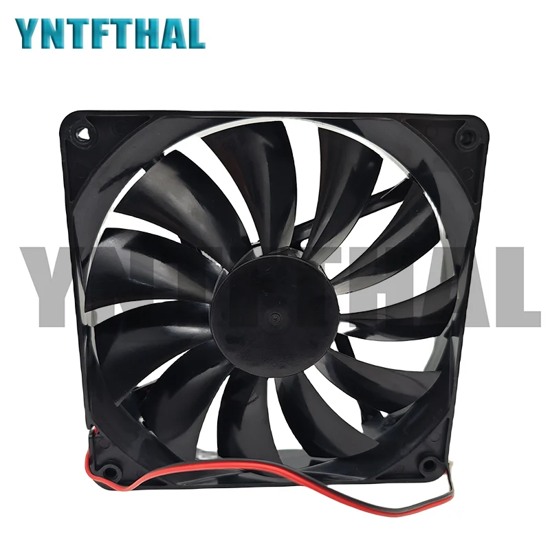 Brand New DC12V 0.33A 135MM Square Cooler Fan S1352512H RL4Z Chassis Power Cooling Fan 2PINS