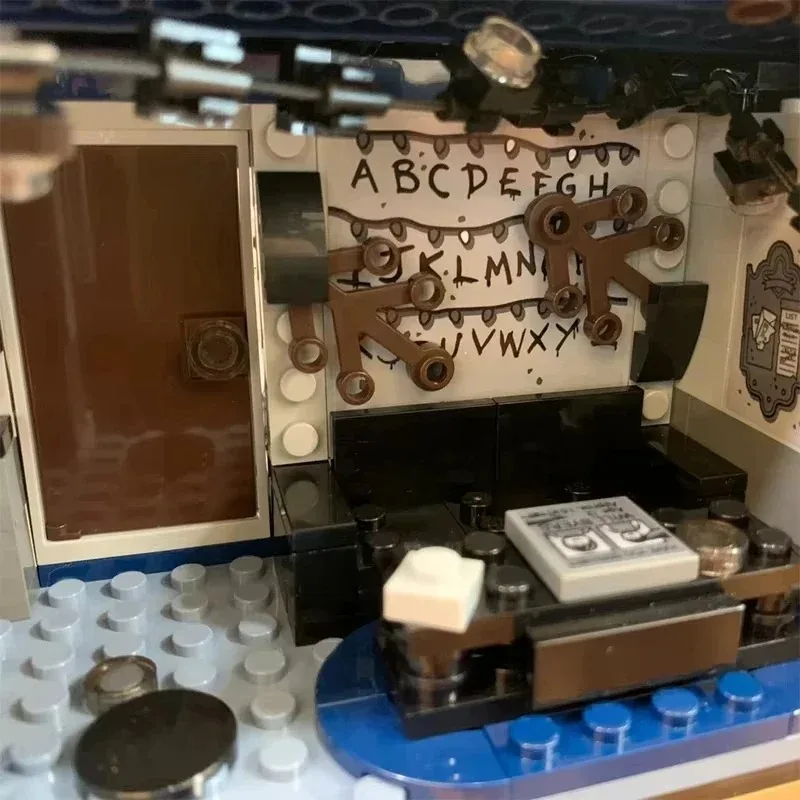 2499 قطعة مجموعة نماذج بناء ثلاثية الأبعاد رأسا على عقب |   مجموعة البناء الإبداعي للمراهقين البالغين |   هدية عيد الهالوين |   75810 #5