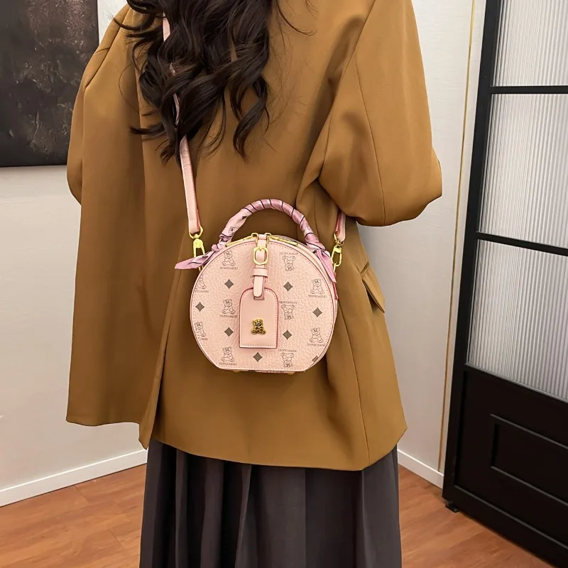 Luksusowa marka damska skórzana torba na ramię elegancka torebka na ramię, klasyczna designerska torebka dla pań, stylowa torba listonoszka