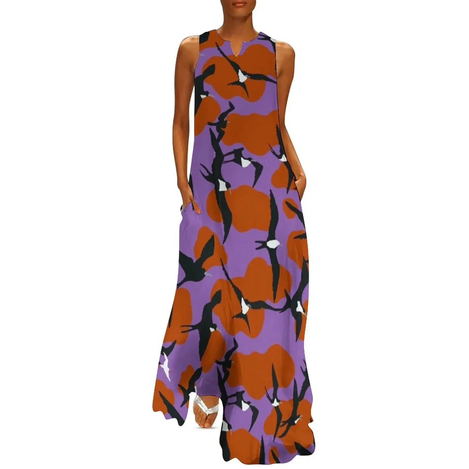 

‘Iwa chase Long Dress dress dresses purple dress Woman's evening evening