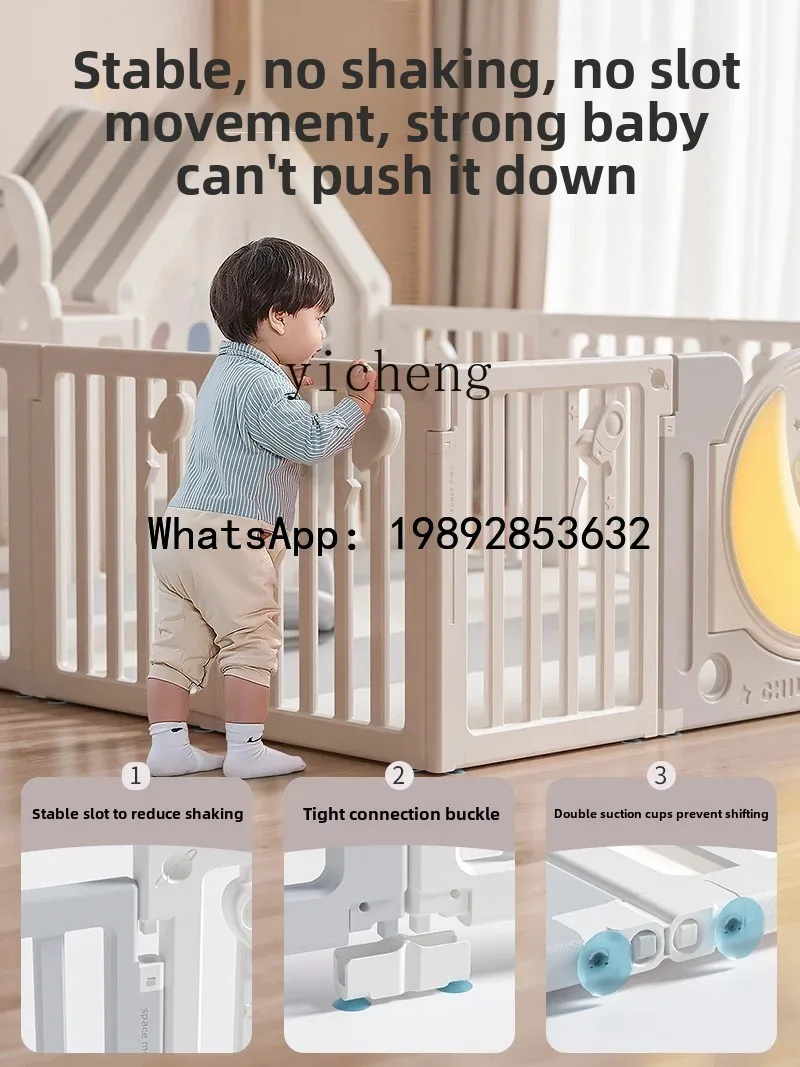 WL-valla de juego en el suelo para niños, estera para gatear para bebés, hogar interior para bebés