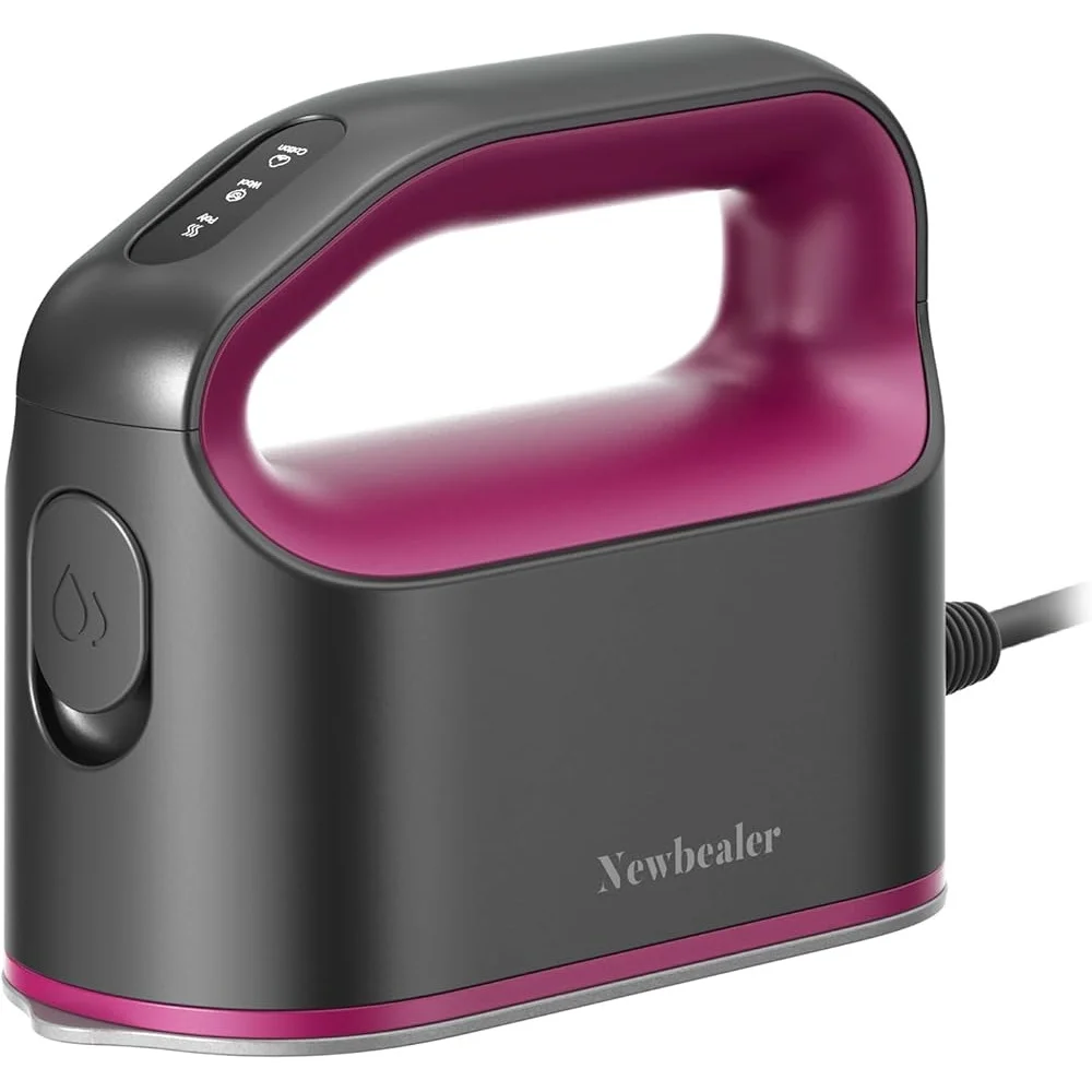 Ferro da stiro a vapore intelligente 1200W Turbo Steam professionale 3 modalità di calore Calore rapido 45s 360 °   Serbatoio da 6 once con design antiaderente con spegnimento automatico a prova di perdite