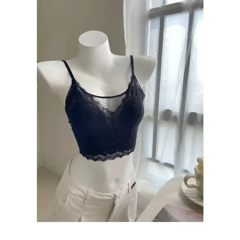 Women U Neck Backless Minimizer Bra Summer Thin Lace Wireless Non Padded Breathable Anti Chafe Daily Lingerie Underwear S-L Size