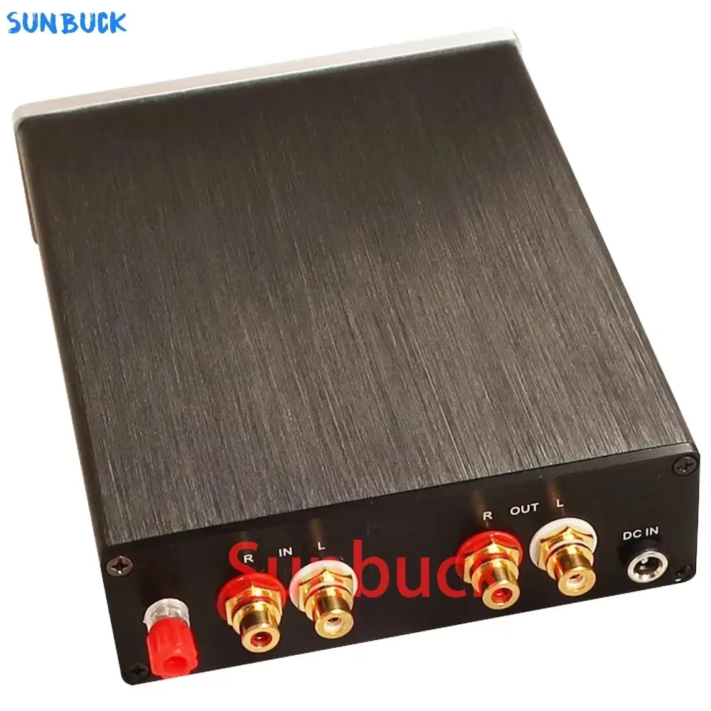 Sunbuck منخفضة الضوضاء MC تتحرك لفائف فونو Preamp 10 مرات التكبير مناسبة لمشغل تسجيلات الفينيل فونو المضخم