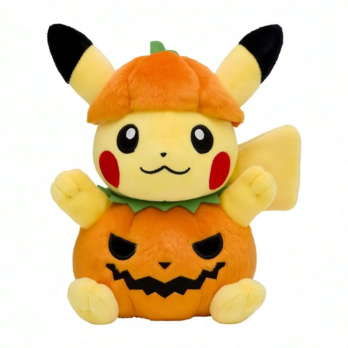 

21cm Halloween Series Pokemon Plush Pikachu Cosplay Pumpkin Cute Cartoon Anime Figure Stuffed Dolls Toys Kid Festival Gifts