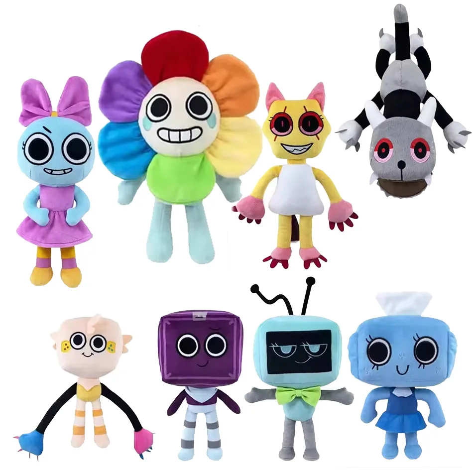 

Dandy's World, плюшевая милая кукла Dandy World, мягкая игрушка ужасов, гоob, галька, плюшевая мягкая подушка, кукла, подарки на день рождения для детей, кукла