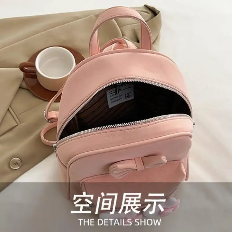 حسن المظهر الكرتون سانريوس مرحبا كيتي حقيبة مدرسية على ظهره حقيبة كتف جديدة على ظهره حسن المظهر مهرجان الموضة هدية لطيف #6