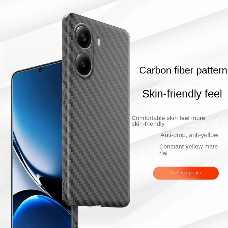 

Phone Case For POCO X7 Pro 5G For POCO X7 F7 Ultra F7 Pro Fiber Pattern Anti-drop Shell, Hard Pc Back Cover For POCO X7 Pro