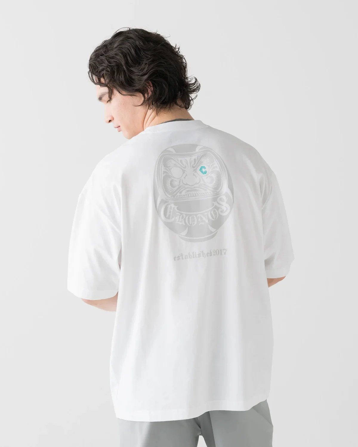 クロノスダルマグラフィック S/S Tシャツ夏カジュアルメンズ Tシャツ