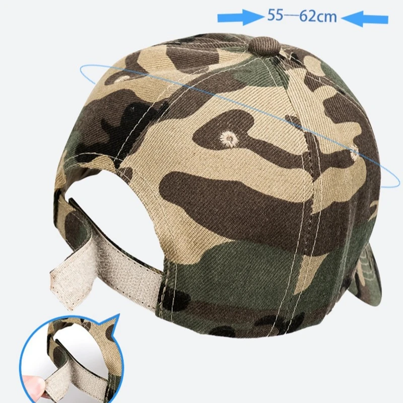 1Pcs Camouflage Baseball Caps Women's Men's Snapback Hip Hop Caps Camo Hats For Women Men Army Cap Female Gorras Bone Male Cheap