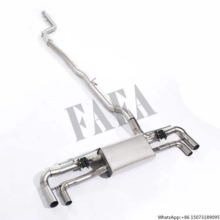

For 5 Series 530 G38 2.0 Exhaust System Mid-tail High-performance Electric Valve Cat Back Exhaust Pipe Muffler