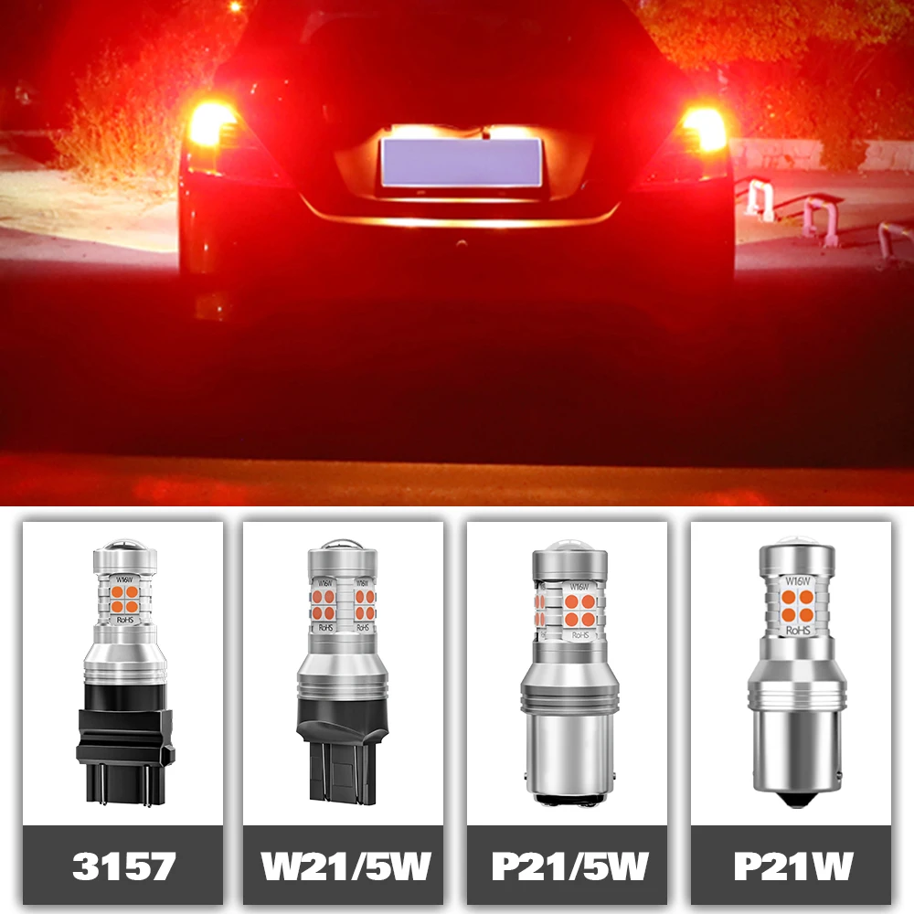 2pcs LED Brake Light Blub Lamp Accessories Canbus For Nissan Qashqai J10 2007-2013 2008 2009 2010 2011 2012