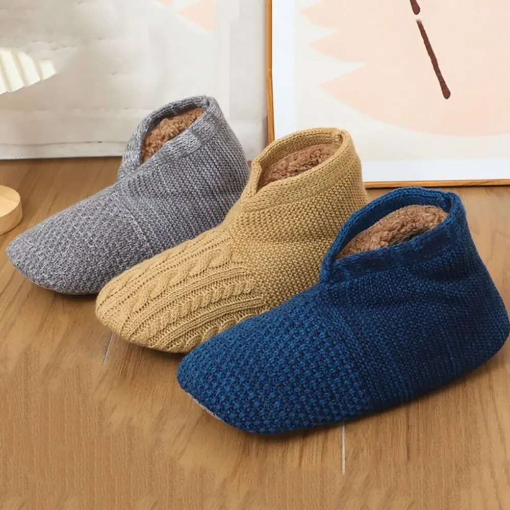 Lamb Wool Socks Ankle Tube Winter Floor Socks Non-slip Coral Fleece Thicken Socks Soft Warm Knitted Sleeping Socks Fall/Winter