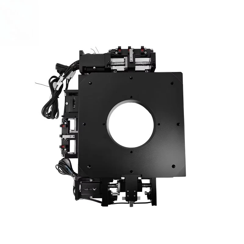 200*200mm Motorized Linear Rotary Stage XYR Linear Translation Platform Rotation Alignment Stage for Optical Motorized Stage