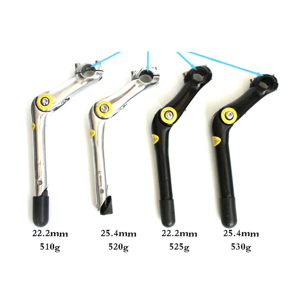 

25.4mm Black Adjustable Bike Handlebar Riser Compatible with Mountain Road Bicycles Lightweight Rustproof Aluminum Alloy
