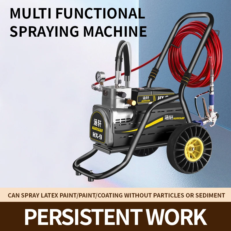 High-Power Airless High-Pressure Spraying Machine New Generation Power Spray Gun Latex Paint Coating Paint Emulsion Sprayer