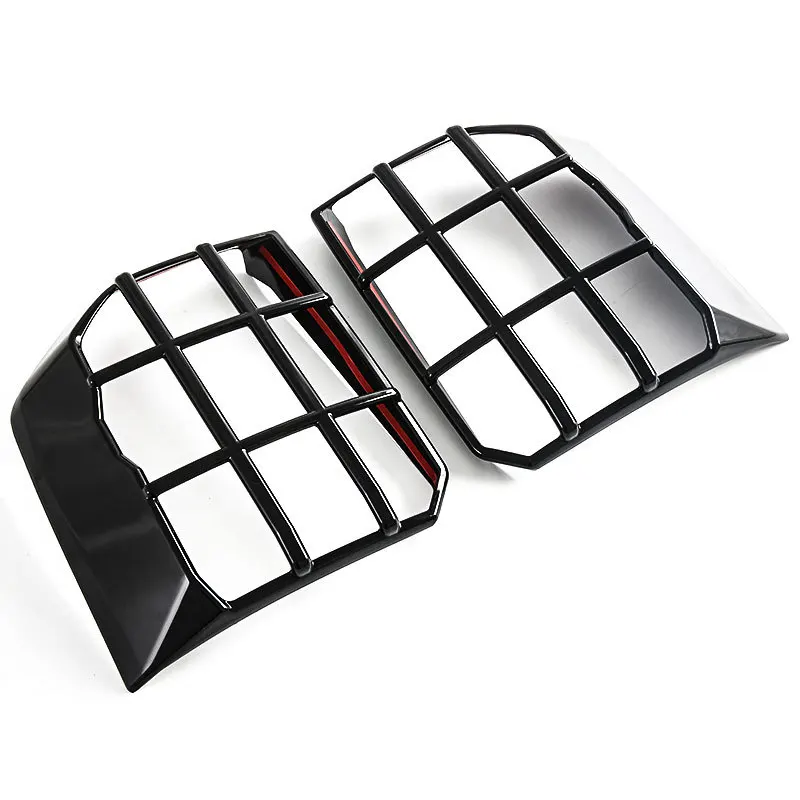 For Toyota Prado LC250 2024+ Tail Light Cover Trim Frame Rear Headlight Protective Cover Exterior Modification Accessories