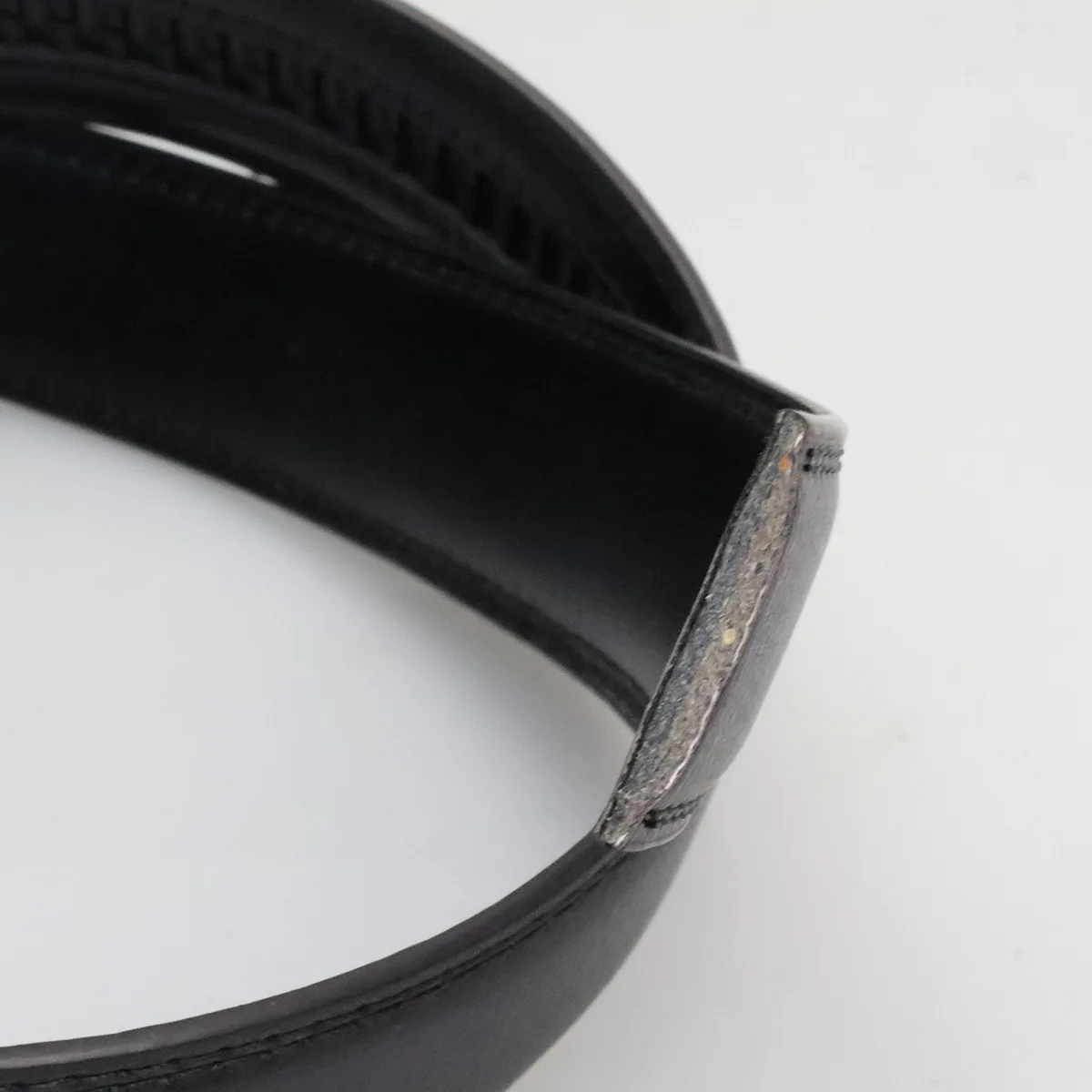 3.5cm Business Automatic Buckle Belt, Solid Color, No Belt Buckle, Can Be Cut At Will