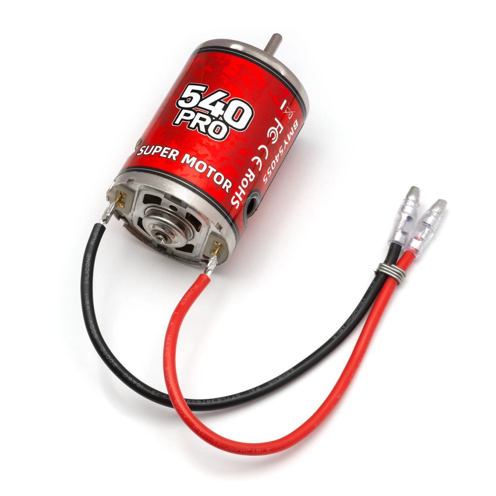 RC 540 Brushed Motor 12T-75T ESC 60A Speed ​​Control Combination Set Climb Drift Racing Waterproof for 1/10 RC Cralwer Car/Boat