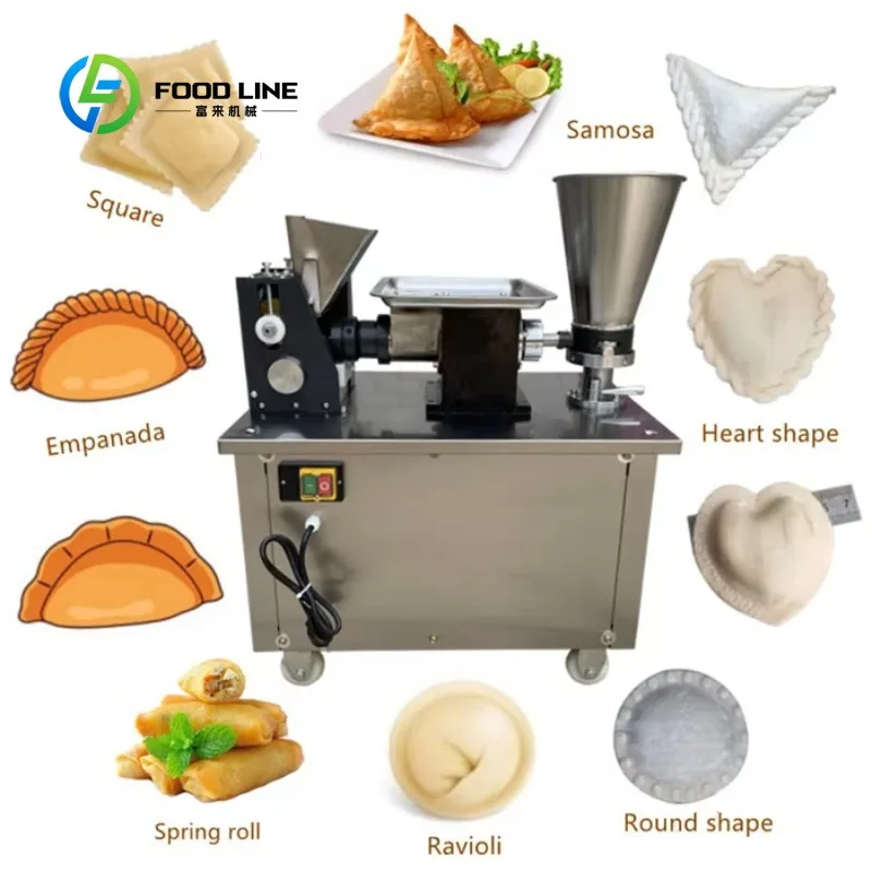 Canadian Automatic Meatloaf Forming Dumpling Machine Folding Enchilada Maker