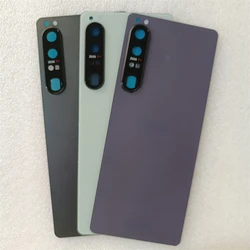 For Sony Xperia 1 IV Battery Cover Back Glass Panel Rear Housing Case For Sony Xperia 1 IV Battery Cover Replace