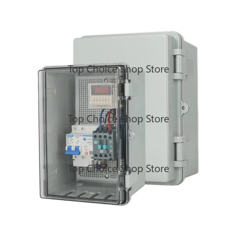 Outdoor Fishpond Courtyard Distribution Box,outdoor Waterproof Timed Cyclic Power Socket Box Charging Pile, and Pump Control Box
