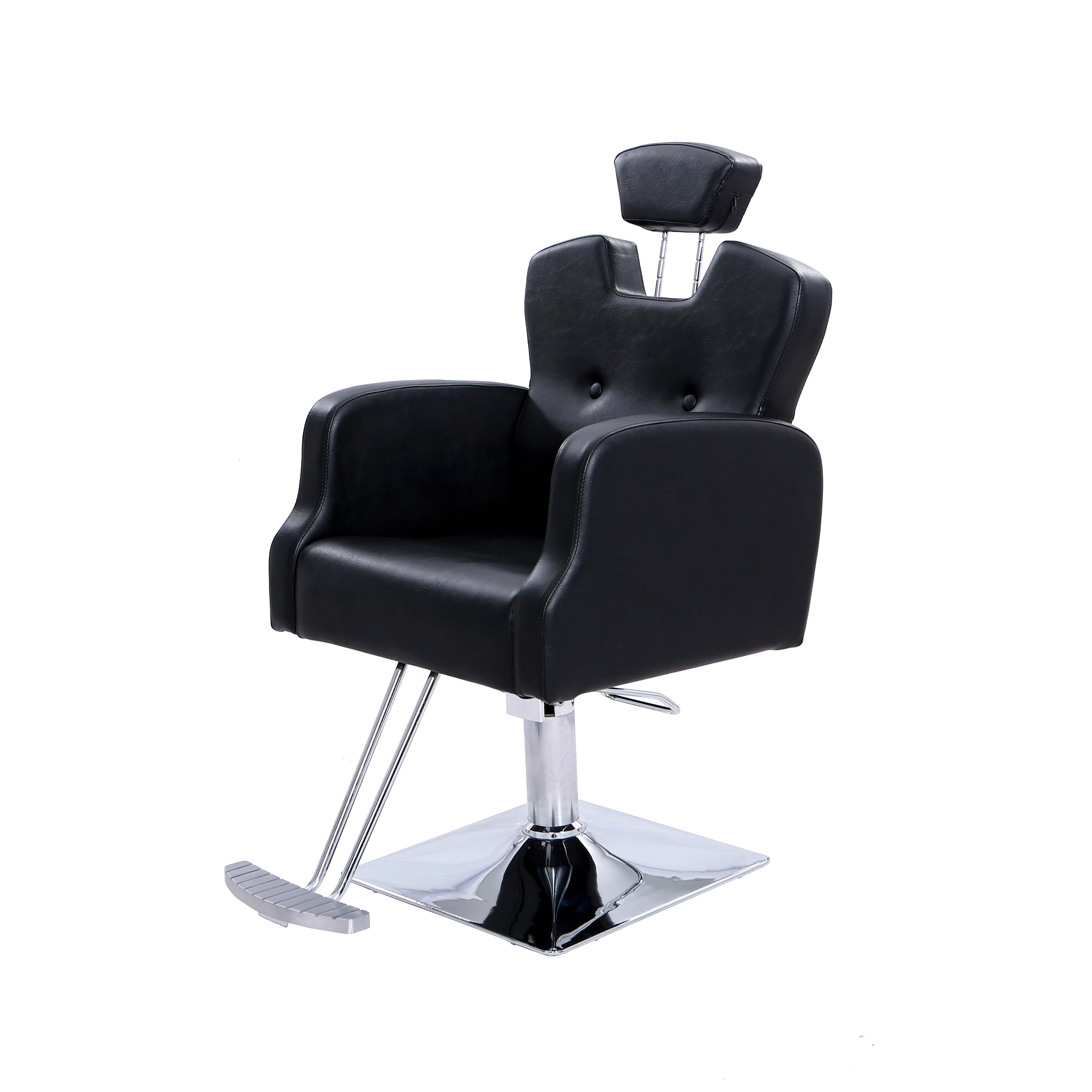 

Professional Sturdy Metal Frame Hair Adjustable Luxury Salon Styling Chair For Salon