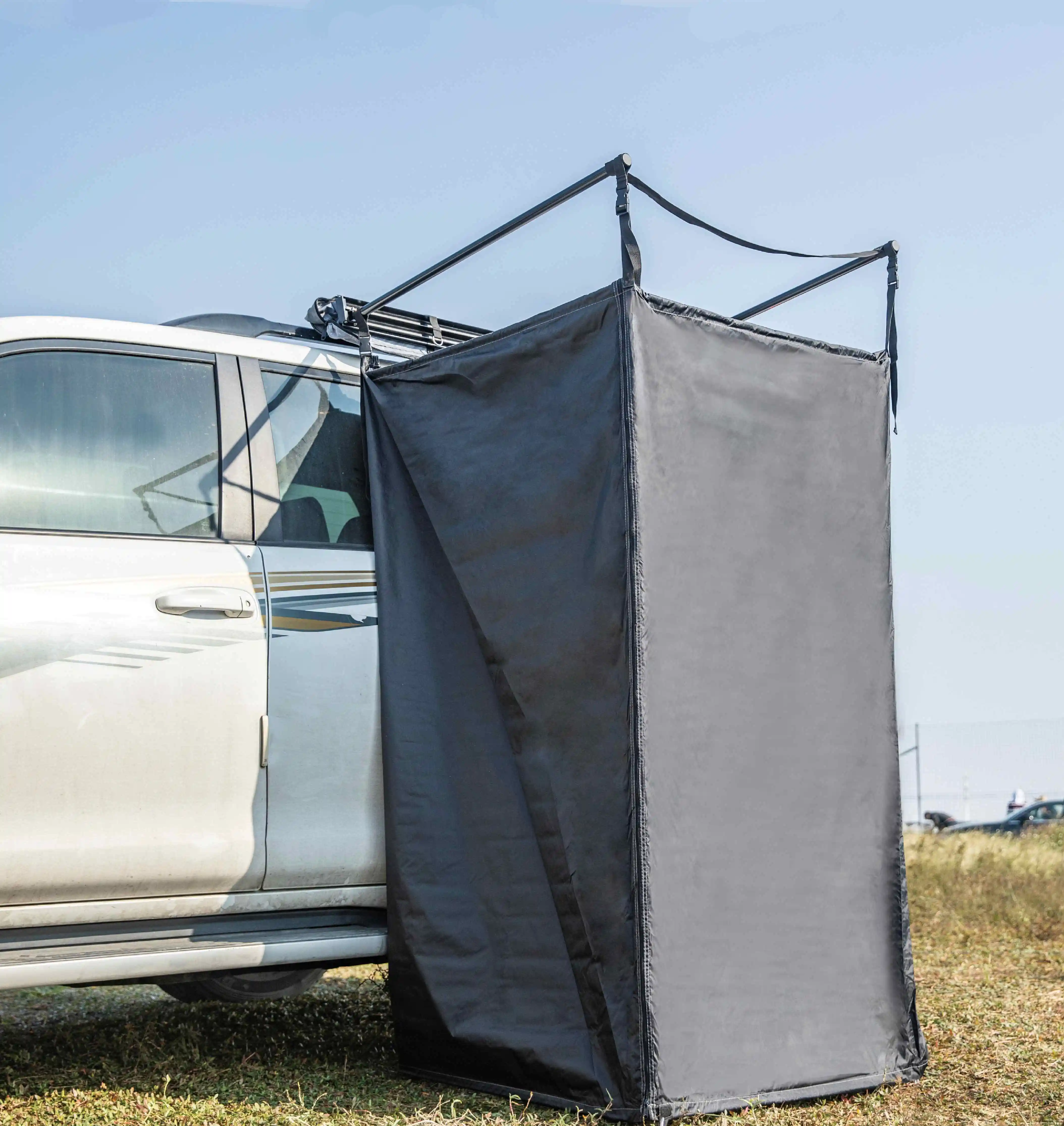 Awnlux Outdoor Overland Bathroom Tent Sun Car Side Camping Vehicle System Shower Tent Room For Truck Van