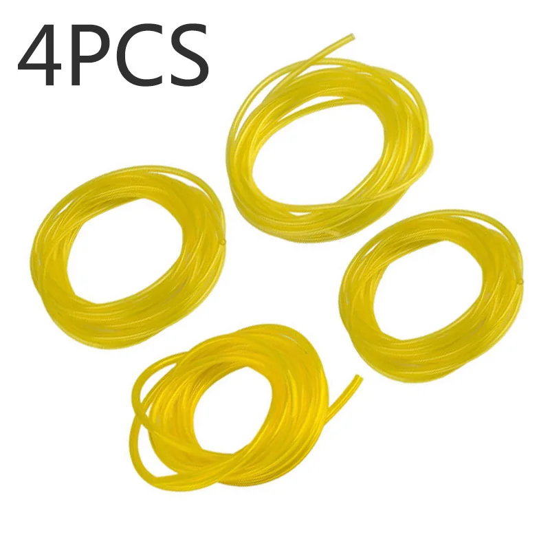 4 Stuks Universele Benzine Brandstof Pijp Lijn Set Slang Buis Vervanging Voor Kettingzaag String Trimmer Blowers Tuingereedschap Power Apparatuur