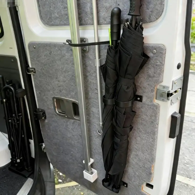 

2Pcs Car Umbrella Holders Wall Mounted Umbrella Stand For SUV Sedan And Truck Keep Vehicle Organized H9EE