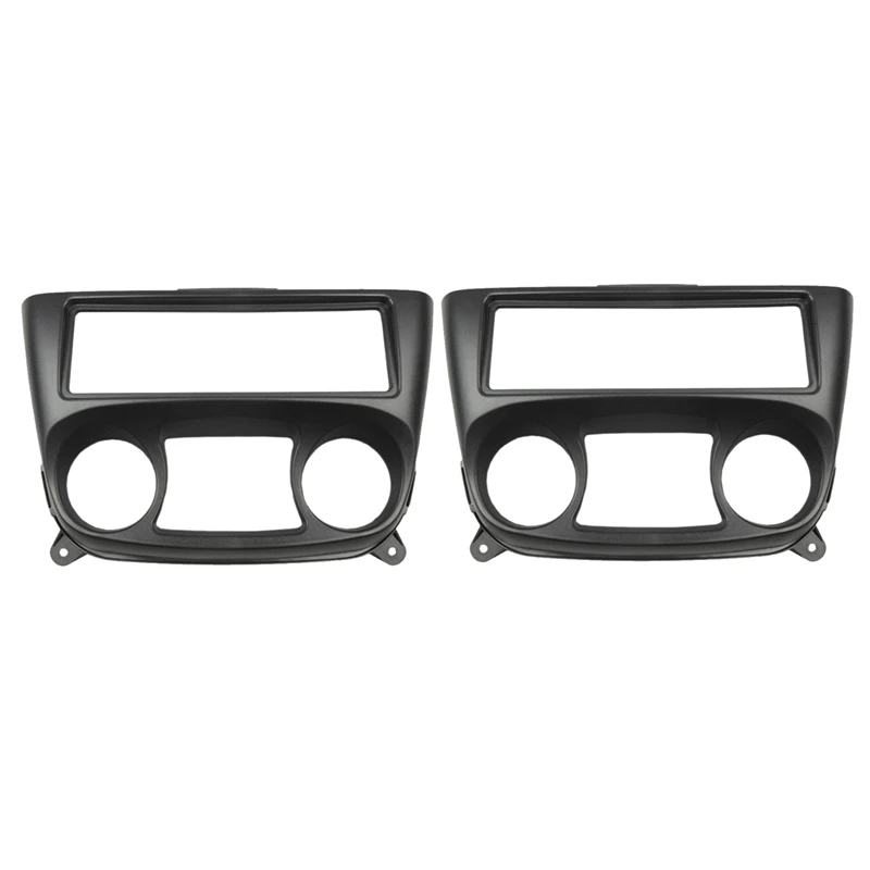 2X Car Radio Fascias For Nissan Almera N16 2000-2006 1 Din DVD Stereo Panel Dashboard Refitting Installation Frame