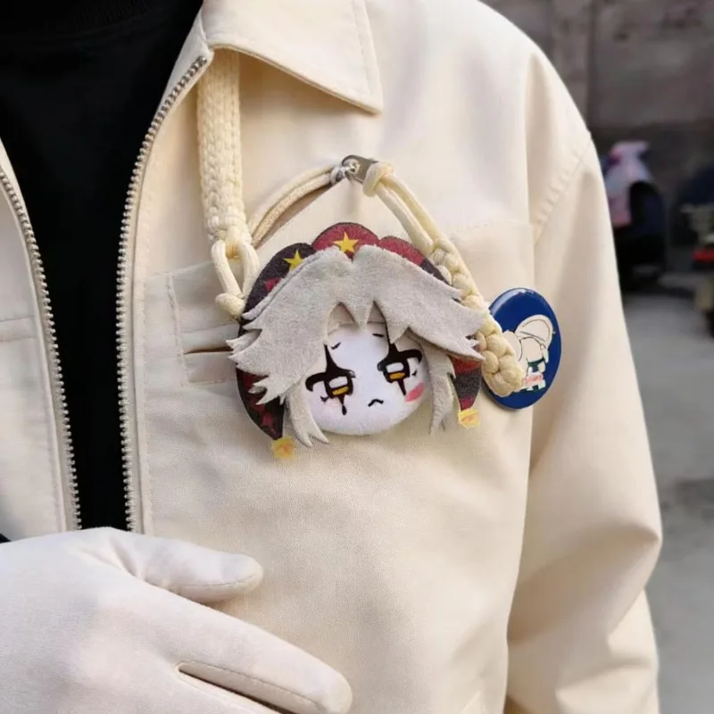 Freak Circus Peripheral Animation Badge Piero Harlequin Plush Bar Two-dimensional Handmade Millet Badge