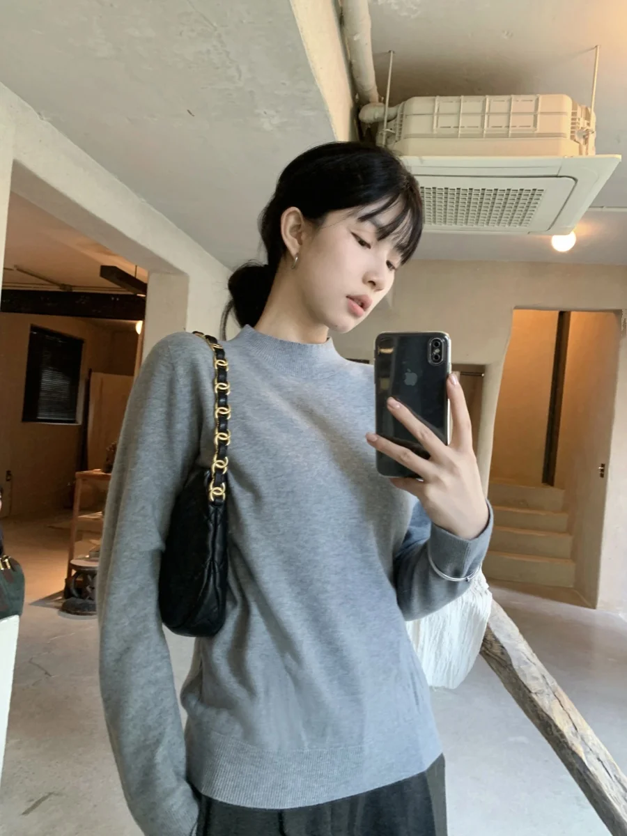 

Sl Шелковая трикотажная основа irt Женская внутренняя одежда Топ Высококачественный цельный Hine Made Чистый цвет Осень Зима Новый Sle