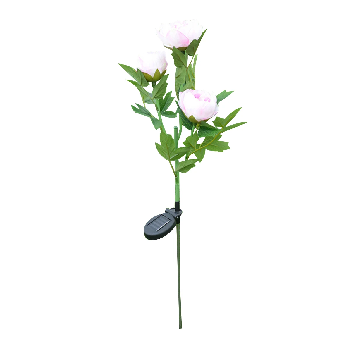 3 ヘッド LED 牡丹の花ランプ屋外庭の装飾芝生ライト自動オン/オフスイッチ結婚式パーティークリスマスガーデン