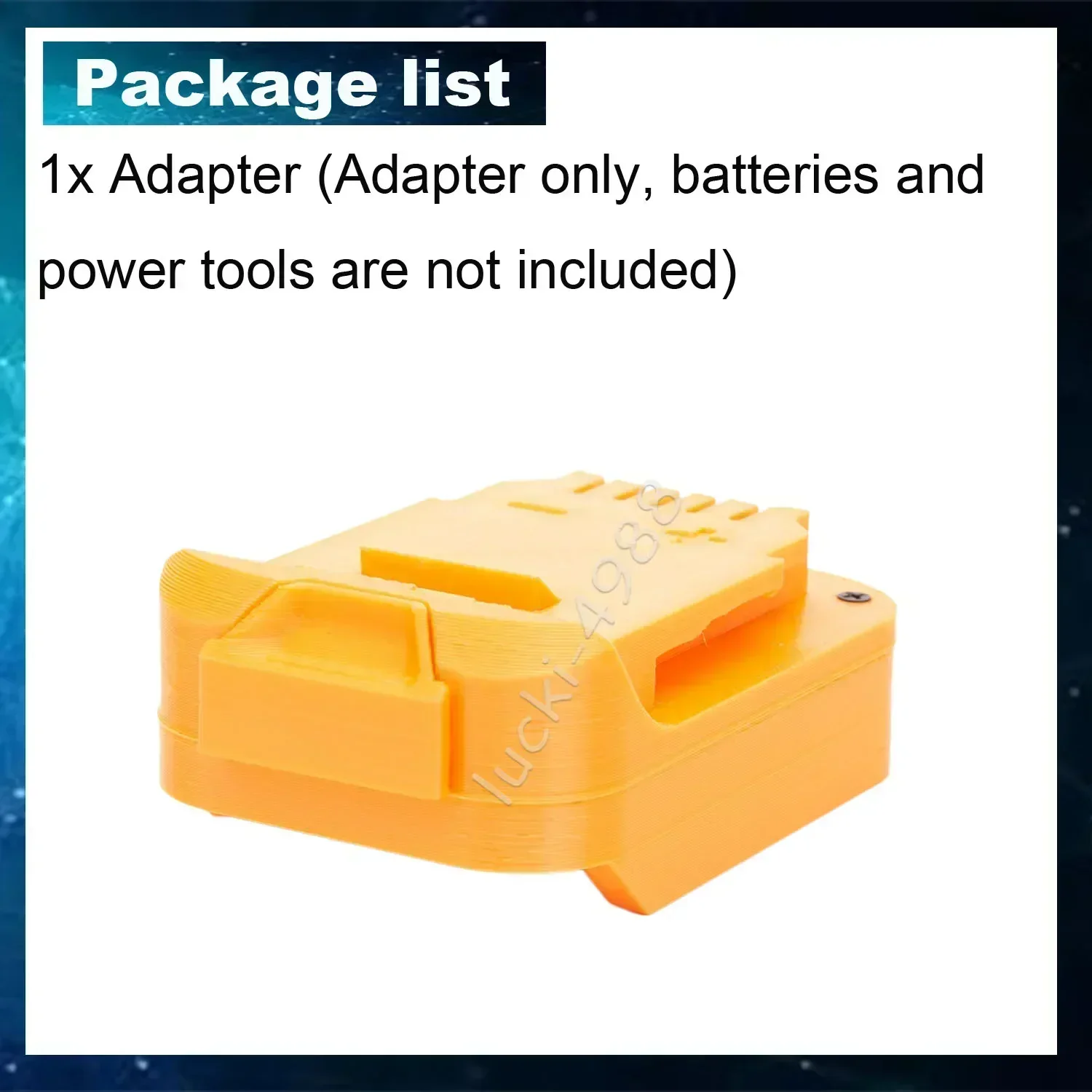 Imagem -06 - Power X-change Adaptador de Bateria de Lítio Converter para Dewalt 18v Ferramentas Elétricas Conector sem Fio sem Bateria Ozito18v