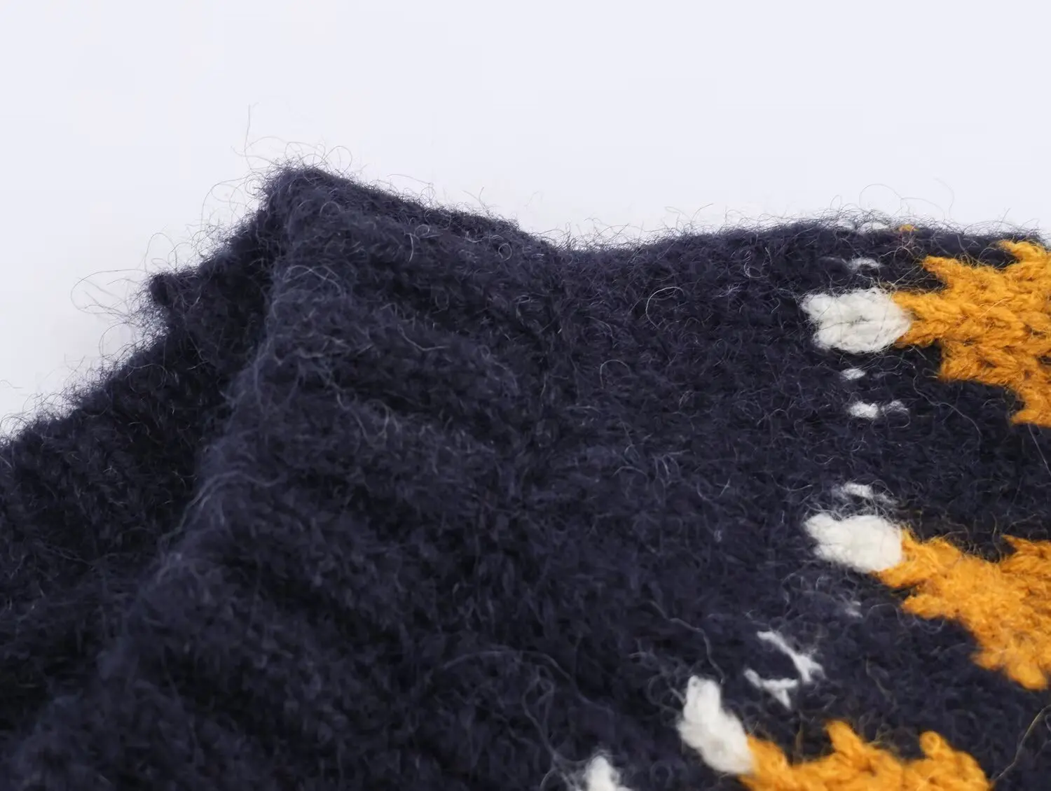 جديد الخريف الشتاء المرأة الياقة المستديرة هندسية الطوطم متماسكة عيد الميلاد سترة طويلة الأكمام البلوز البلوز عادية سميكة تريكو