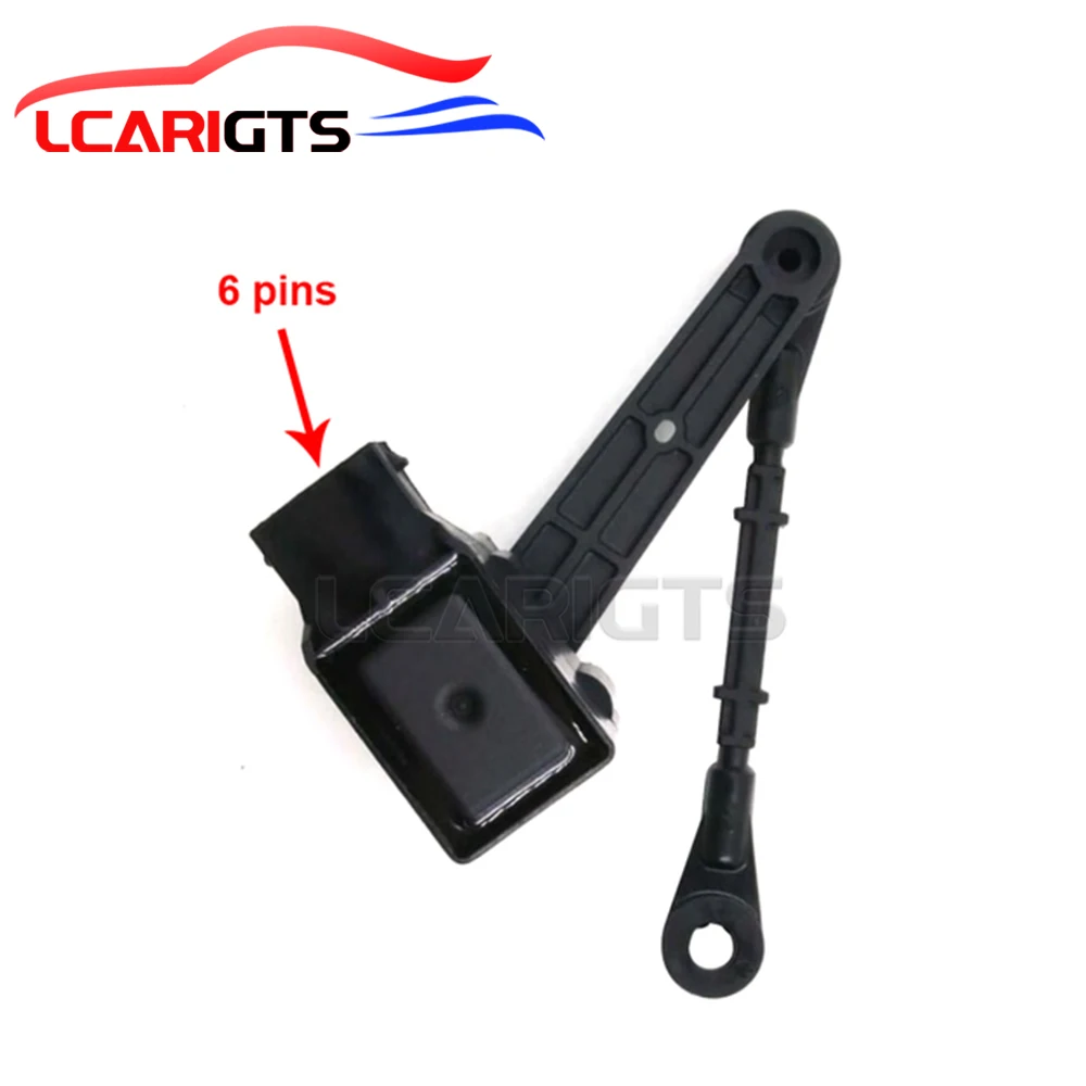 1Pc For Land Rover LR3 / Discovery 3 2005-2009 Rear Left/Rear Right Height Level Sensor (6 pins) RQH500051/RQH500053/RQH500052