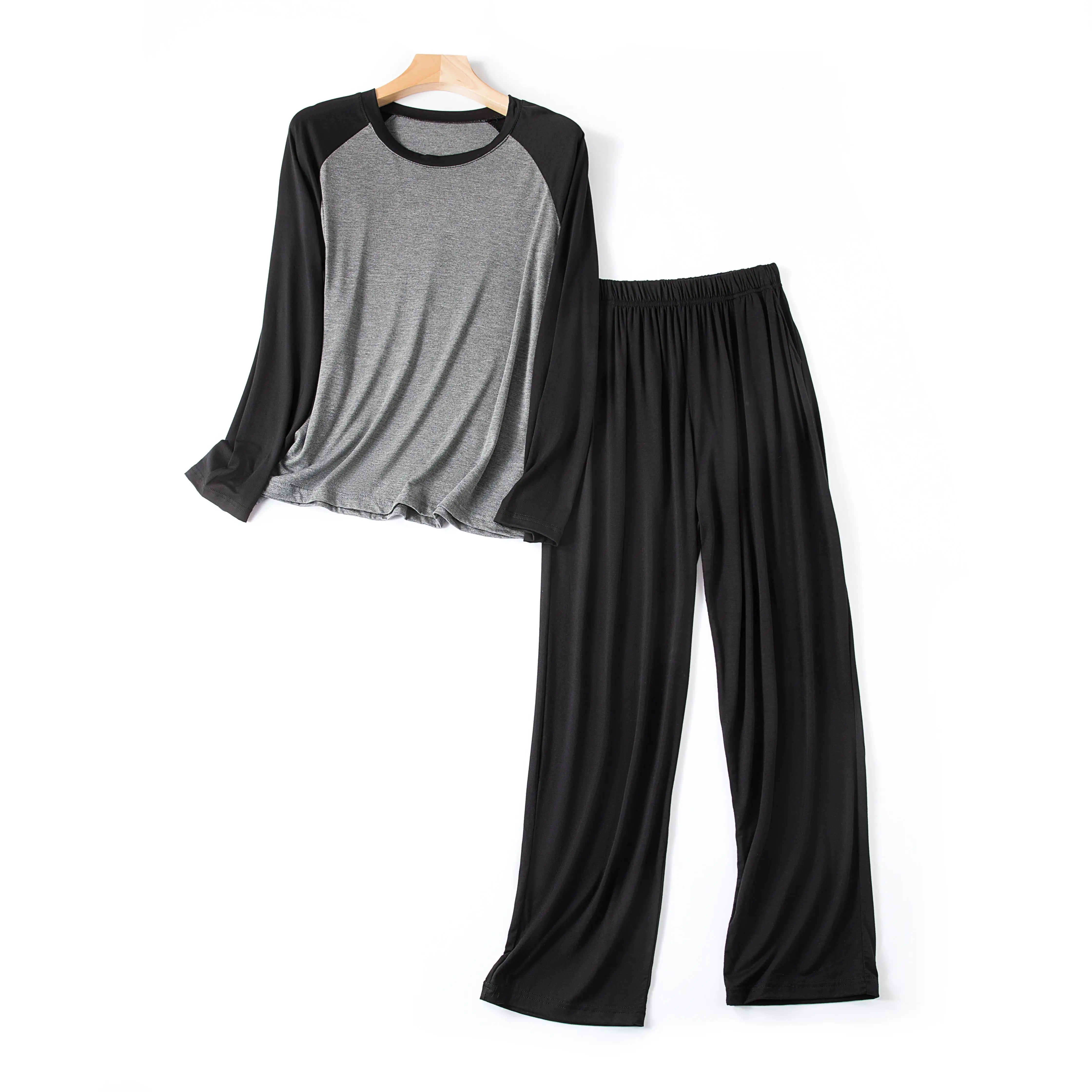 Dark gray and black