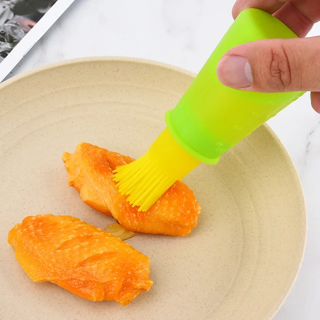 2-in-1 Silicone Oil Dispenser & Basting Brush 2
