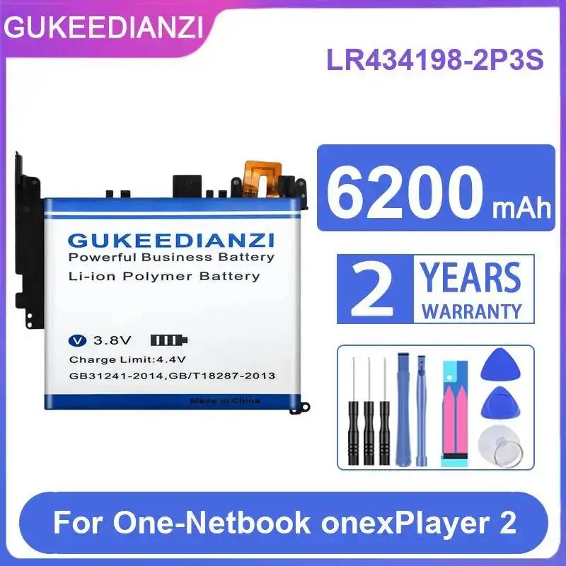 

Laptop Battery LR434198-2P3S Lightweight 6200mAh Long-Lasting For One-Netbook Onexplayer 2