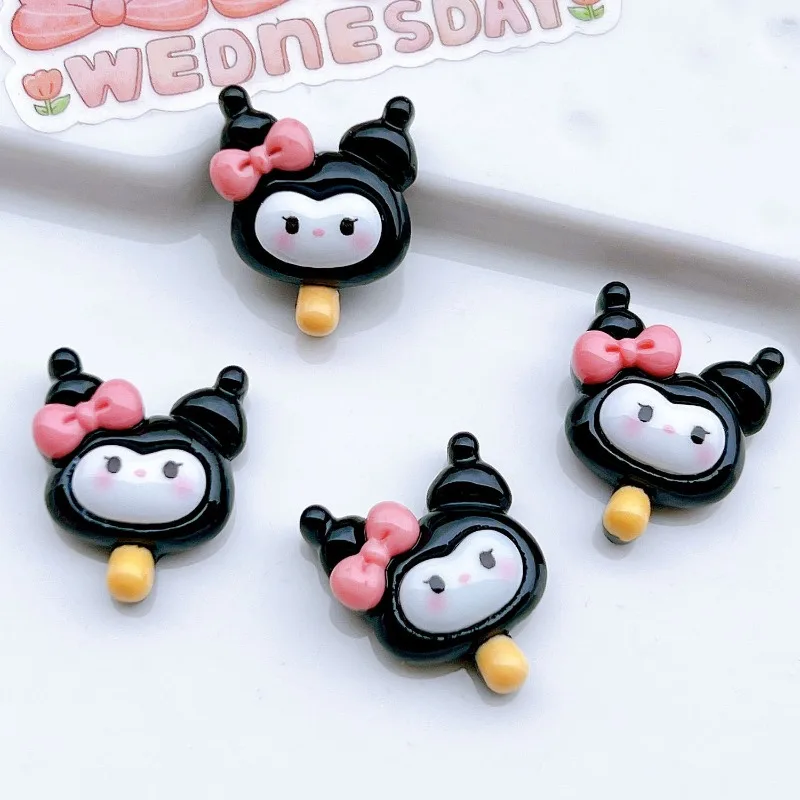 5 قطع مرحبا كيتي الديكور لطيف الكرتون DIY جراب هاتف مشبك شعر التصحيح المواد سطح المكتب اكسسوارات طالب هدية بالجملة