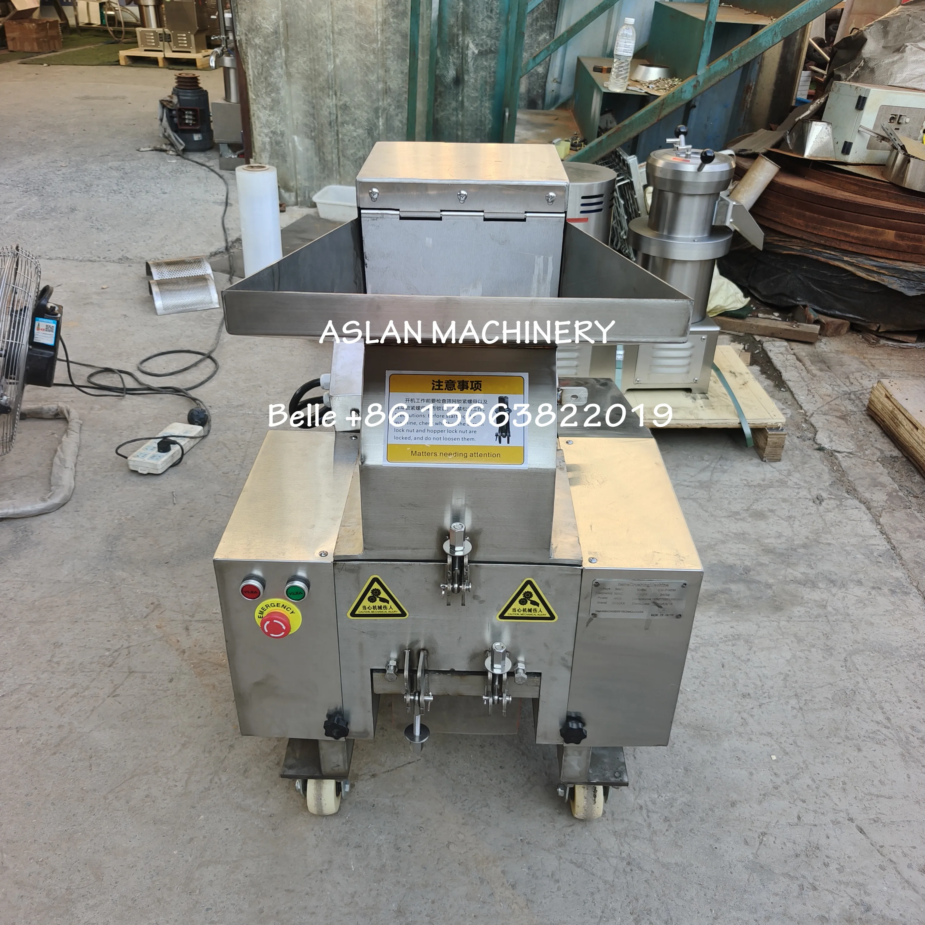 CE Certified Multifunctional Coarse Crushing Machine For Frozen Meat Block Cattle Bone Tea Brick Root Milling Machine