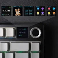 AULA F75 MAX 75% Layout Gaming Keyboard Wired/Bluetooth/2.4G Wireless Mechanical Keyboard RGB Hot-Swap PBT Keycaps Keyboards