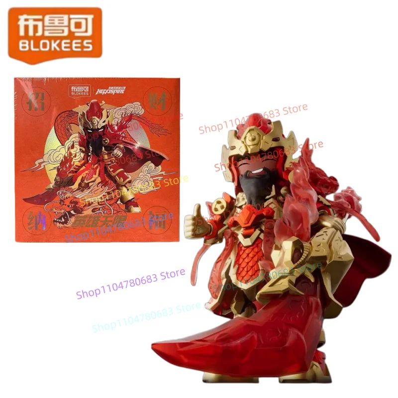 

Конструктор BLOKEES: Фигурка Гуань Юй в Священной Броне, лимитированная серия, сборная модель, аниме-фигурка, игрушка-подарок