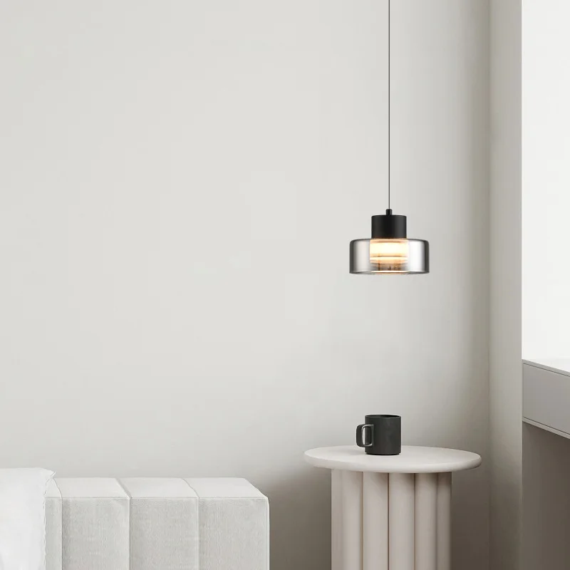 Simple Italian dining table chandelier D15CM bedside ceiling lamp light luxury background wall decoration home lighting image 6