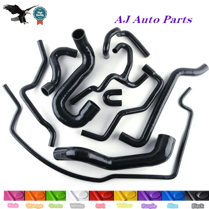 

Silicone Coolant Radiator Hose For SAAB 9-5 2.0T 2002-2007 Turbo & 10pcs & 3-PLY