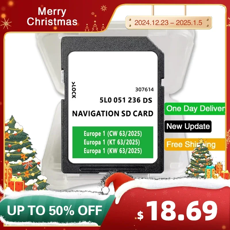 New GPS Sat Nav for Skoda Amundsen Navigation SD Card Full Map UK EU 2025 Navi Update