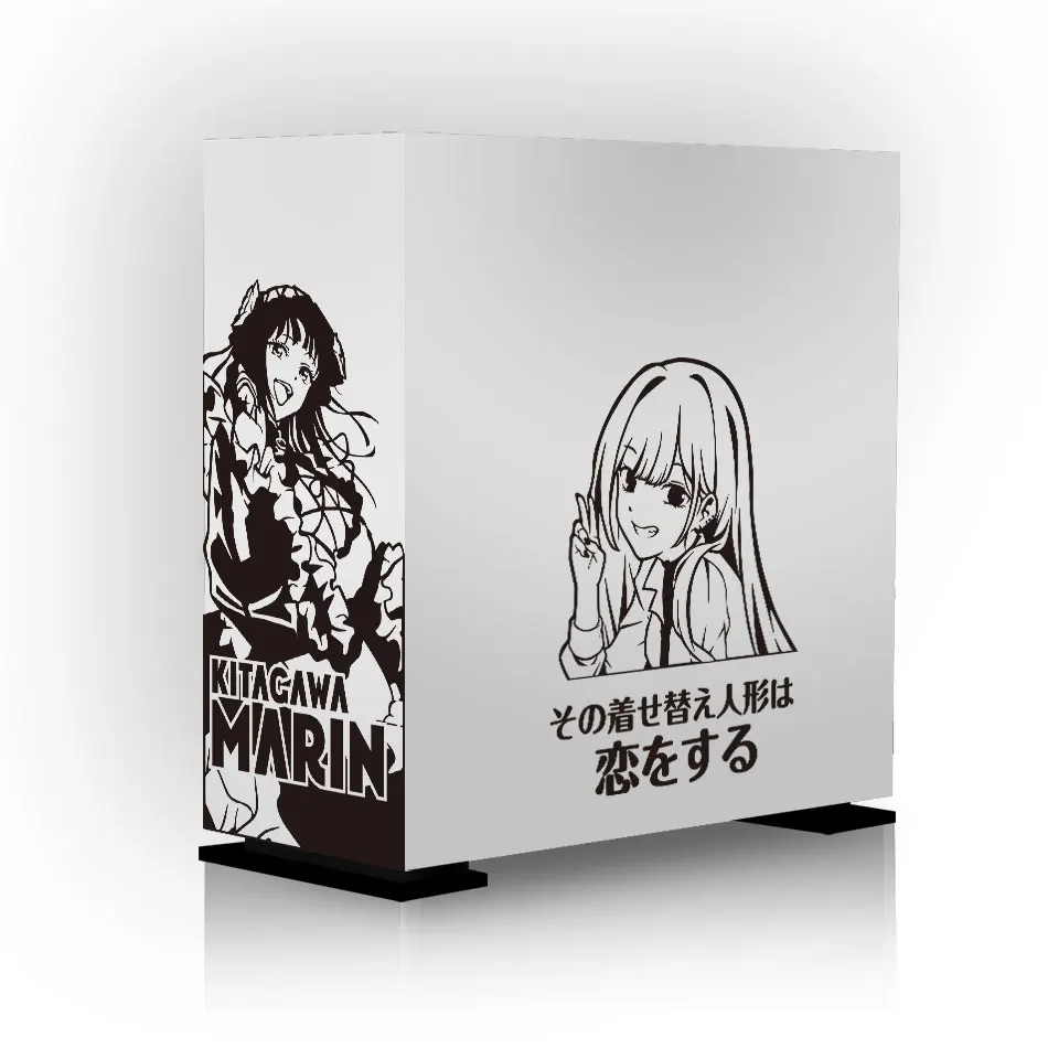 Lot De 50 Autocollants Kitagawa Marin – Anime, Imperméables, PVC, Taille 3–7 Cm – Pour Ordinateur, Skateboard, Bouteille